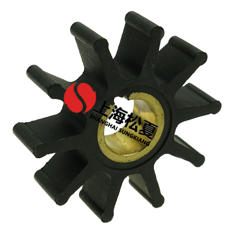 安裝不阻塞橡膠葉輪時要注意的問題